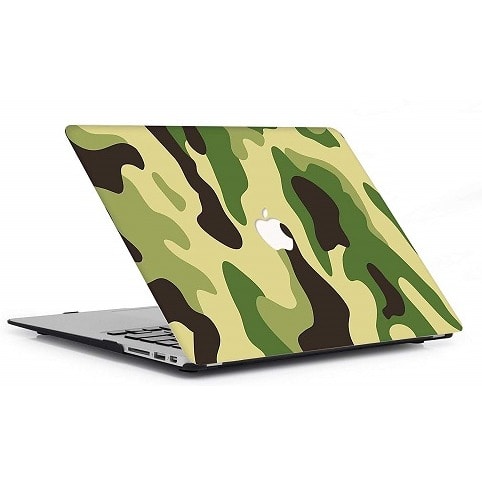 Camouflage laptop case top