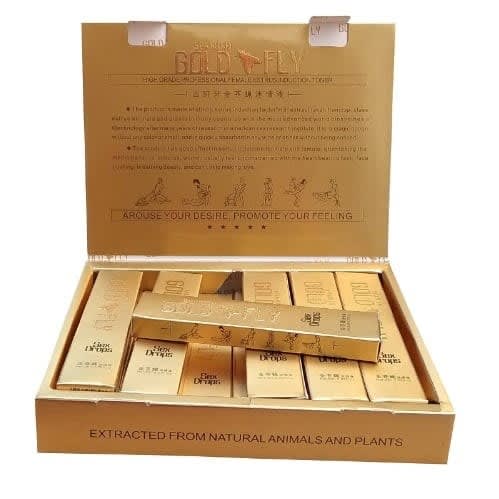 Effective Spanish Gold Fly Female Libido Booster -12 Packs In A Box.