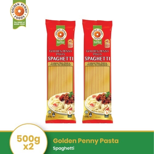 Golden Penny Pasta- Spaghetti 500gx2.