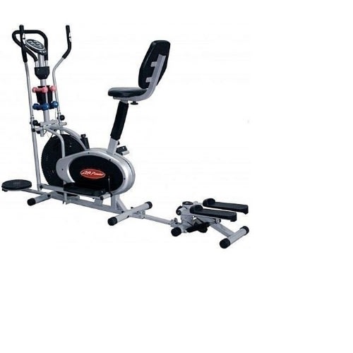 American Fitness Orbit Rack Elliptical Bike With Stepper Twister And Dumbbell Konga Online Shopping