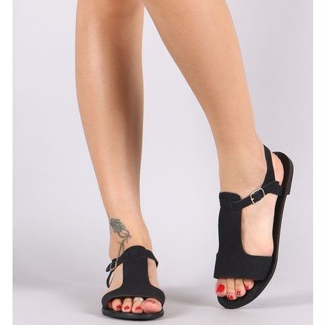 Fashion Front Classy Female Black Sandals Konga Online Shopping