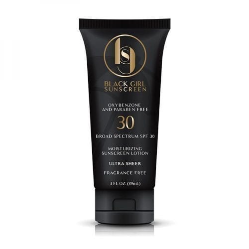 Black Girl Sunscreen Moisturizing Sunscreen Lotion Spf 30 - 89ml.