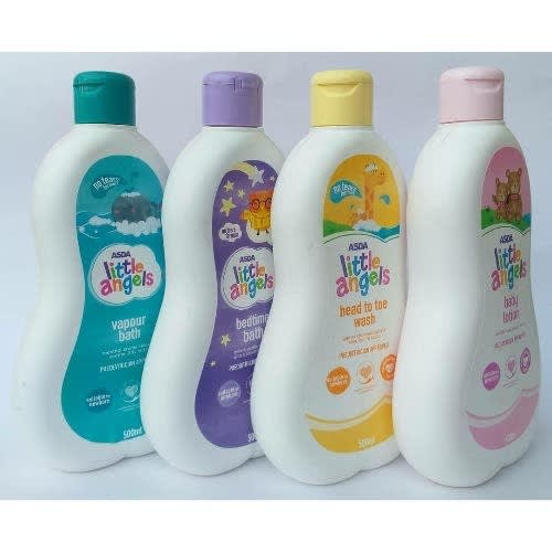 ASDA Little Angels, Baby Bath And Lotion Set 500ml 4971733
