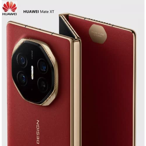 Mate Xt Smartphone - 10.2'' - Tri-fold Screen Ultra Thin - 16GB+1TB - 5600mAh - Wine.