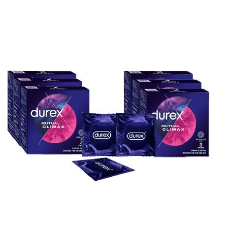 Durex Pack Of 3 Mutual Climax 6.