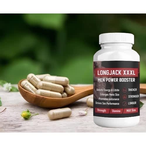Long Jack Xxxl For penis Enlargement - 60 Capsules.