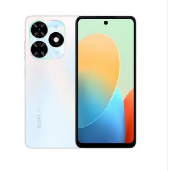 Tecno Pop 10c - 6.6" - 64gb Rom - 2+2gb Ram - 4g Lte - Dual Sim - Fingerprint - 5000mah - White.