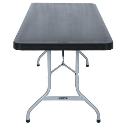 Lifetime 6ft Table With Foldable Legs Black Konga Online Shopping