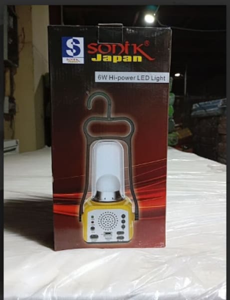 Sonik Rechargeable Light St-6862.