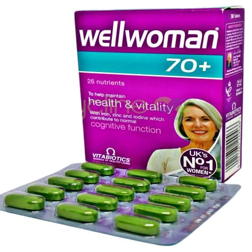 Vitabiotics Wellwoman 70+ Supplements - 30 Capsules | 5951924 | Konga ...