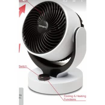 QASA Qasa Fan Heater  Qfh-1801.
