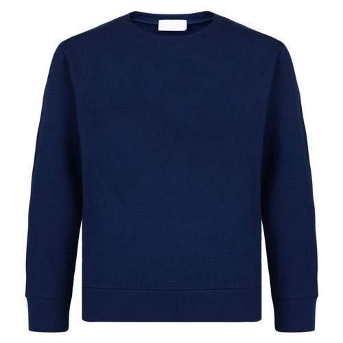 Plain navy blue sweatshirt new arrivals