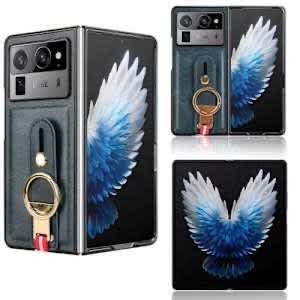 Tecno Phantom V Fold 2 Wristband Leather Case