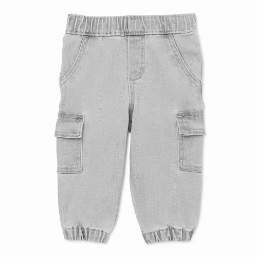 Garanimals Baby Boys Woven Jeans Joggers - Grey.