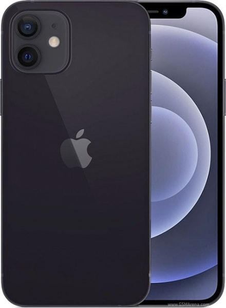 iPhone 12 - 6.1"- 4GB Ram - 64GB Rom - Black.
