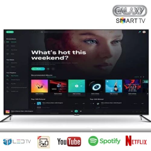 50" Android Smart Uhd Large Screen TV.