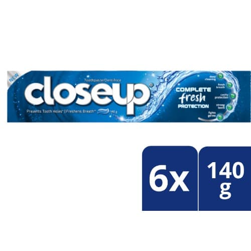 Complete Fresh Protection Toothpaste Pack Of 6 -130g.