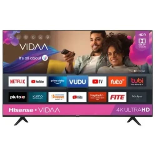 Hisense Tv 40 A4k 40" Led Full Hd Tv,2 Hdmi, 2 Usb Divx,1 Av ,black, Smart , Wi Fi.free Br