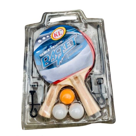 Table Tennis Kits Set Of Bats Balls Net And Post.