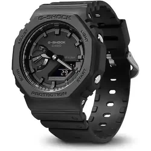Men's G-shock Hybrid Chronograph Watch - Black - 20 x 20cm.