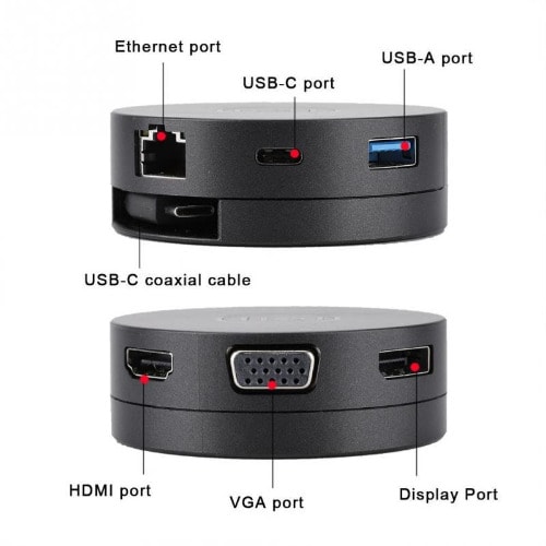 DELL USB-C Mobile Adapter ぽくっ (DELL-DA310)
