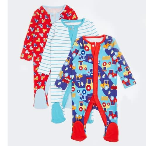 Dunnes Unisex Baby Sleepsuits Set Pieces 6015897 Konga