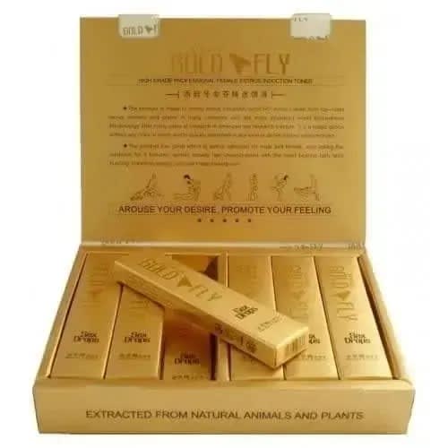 Spanish Gold Fly Sex Drops - Full Pack - 12 Sachets.