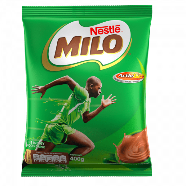 Nestle Milo Activ-go Refill Sachet - 400g x 1.