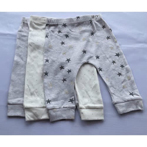 F F Baby Unisex Plain Print Jeggings 3 Pack Konga Online Shopping