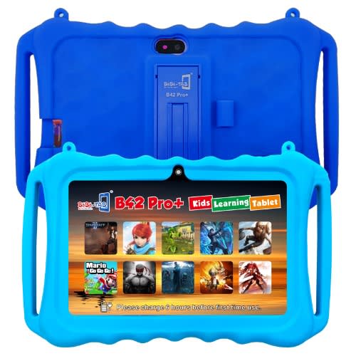 B42 Pro+ Kids Learning Tablet - 7" - 128GB ROM - 4GB RAM - WiFi - 3000mAh - Blue.