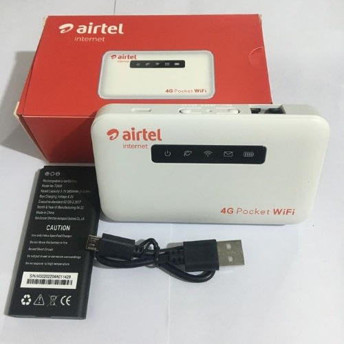 Airtel 4G LTE Mobile Wifi Hotspot With Lan Port 2600mAh
