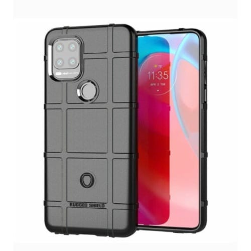 Rugged Shield Back Case For Moto G Stylus 2021 5g Black