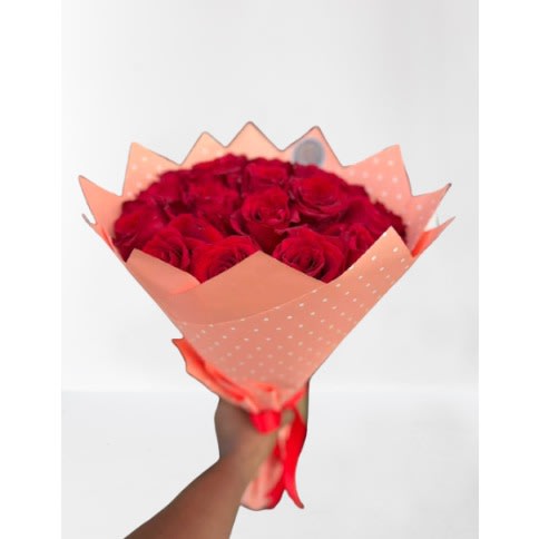 20 Stem Fresh Red Roses.