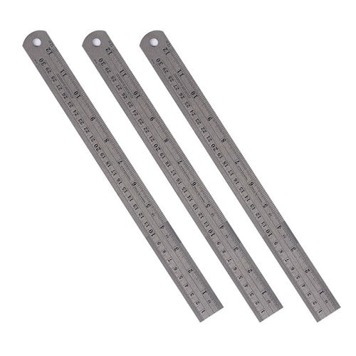Stainless Steel Ruler - 30cm Long - Set Of 3 | 5331530 | Konga Online ...