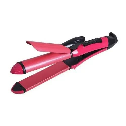 2 In 1 Hair Straightener And Curler - 220v.