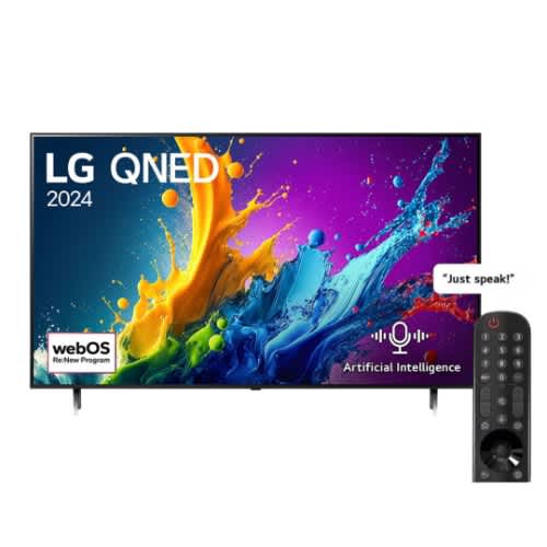 LG 55'' Qned Ai Think ,quantum Dot Nanocell Color ,3hdmi,2 Usb Qned80t6b.