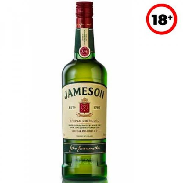 Jameson Irish Whiskey - 70cl - 40% acl. - Single Bottle.