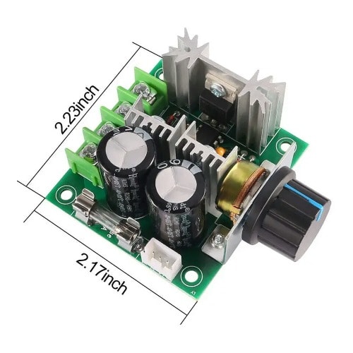 PWM DC Motor Speed Controller Module - 12V-40V 10A 13KHZ | 5992131 ...
