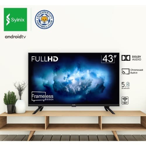 43 Inch Led Smart Tv (43s65) - Black + 1 Year Warranty