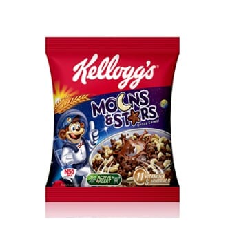 Kellogg's Moons & Stars Sachet 25g X 8 Pieces.