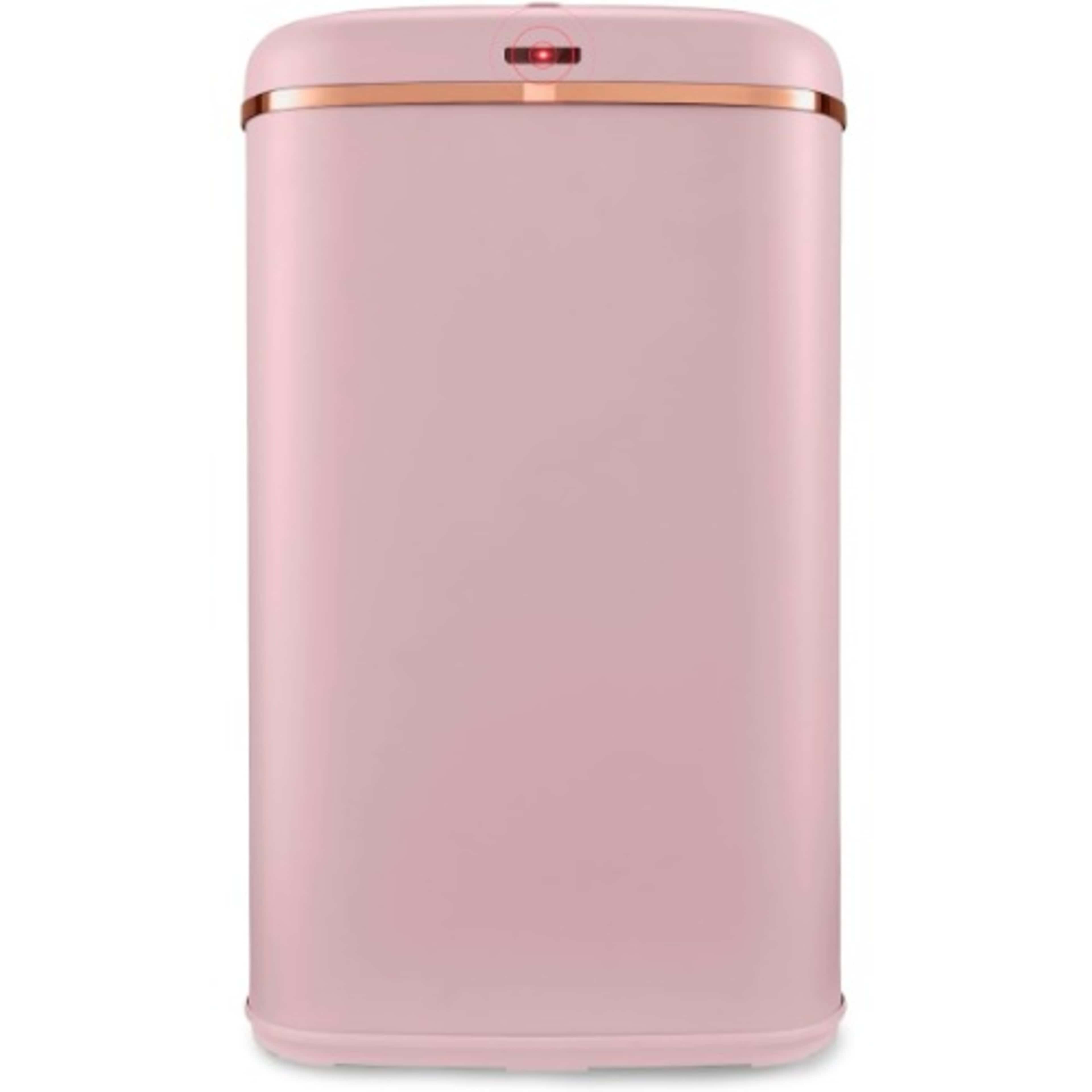 Tower Cavaletto Square Sensor Bin - Pink And Rose Go...