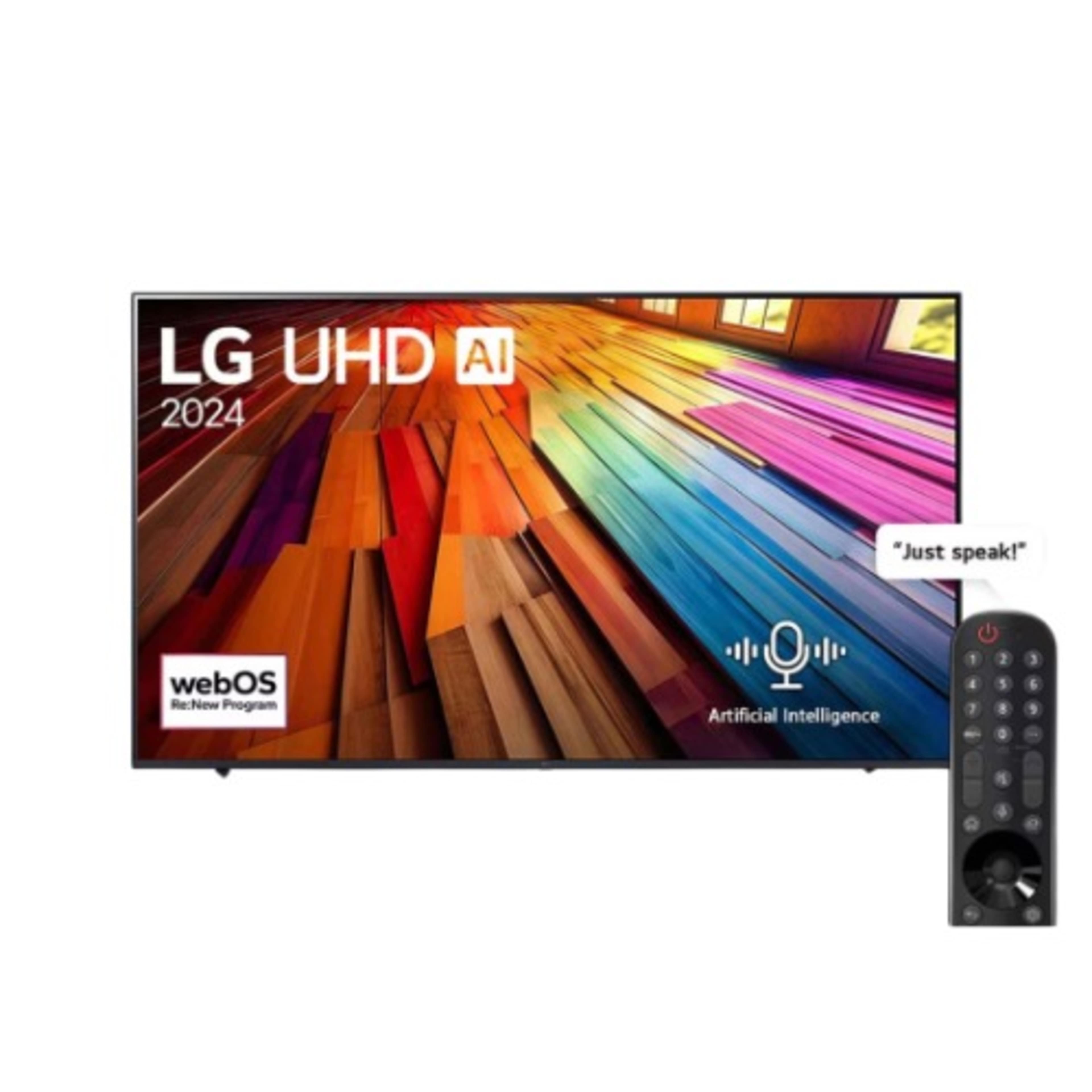 LG 75 Inch Uhd 75ut80006la 4k Smart Tv Ai Magic Remo...