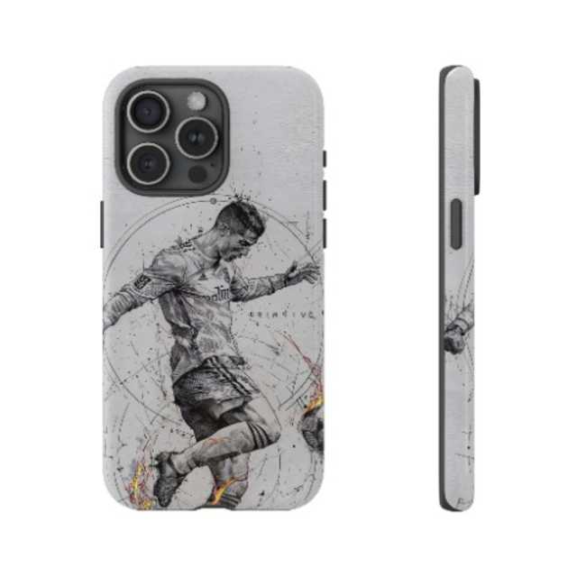 iPhone 15 Pro Max Ronaldo Football Phone Case