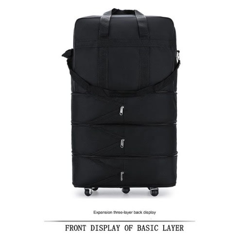 Waterproof Lightweight Expandable Duffel Luggage Travel Big Bag With Wheels.