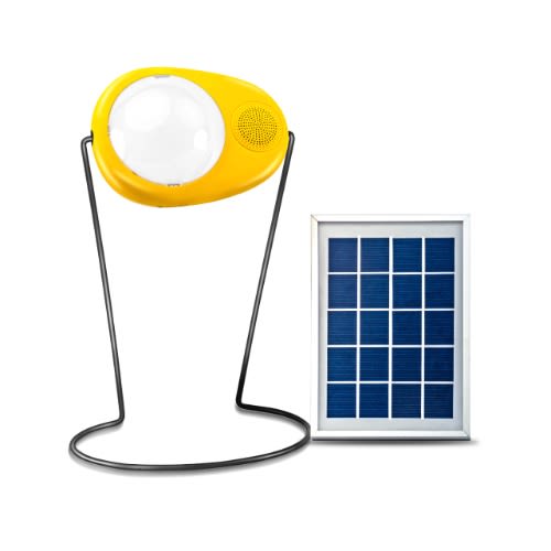 Sun King 3 In 1 Portable Lamp With Fm, Mp3 Radio And Mp3 Player.