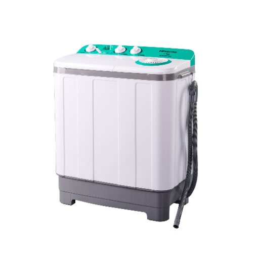 Hisense Twin Tub Washing Machine - 7.5kg Wash - 3.5kg Spin - WM753W.
