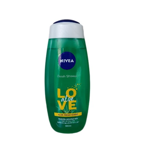 Nivea Fresh Shower Gel - Aloe Fresh Scent - 500ml.