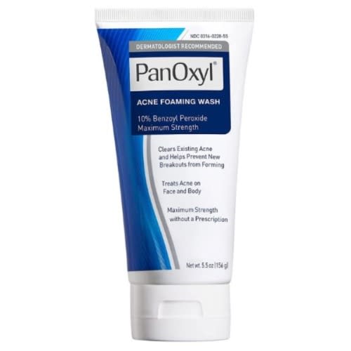 Panoxyl Acne Foaming Wash- Benzoyl Peroxide 10% - 5.5 Oz.