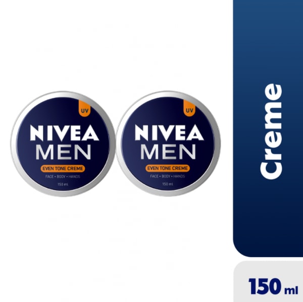Nivea Men CrÃme â All Purpose Cream For Men - 150ml - Pack Of 2.