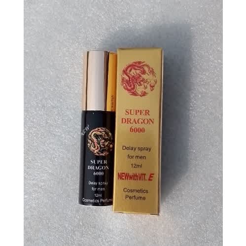 Super Dragon 6000 Delay Spray With Vitamin E- 12ml.